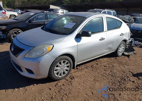 2014 Nissan Versa 1.6 S+ from USA, damaged, VIN 3N1CN7AP9EL857952
